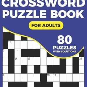 Peterpuzzle Publication Crossword Puzzle Book For Adults (Paperback) (UK IMPORT)