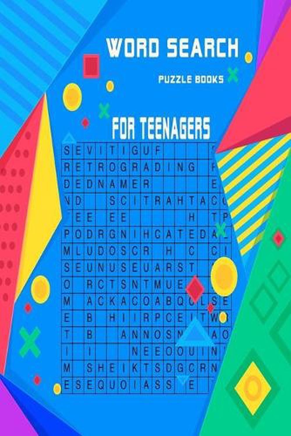 Word search puzzle books for teenagers: Very entertaining puzzles for beginners