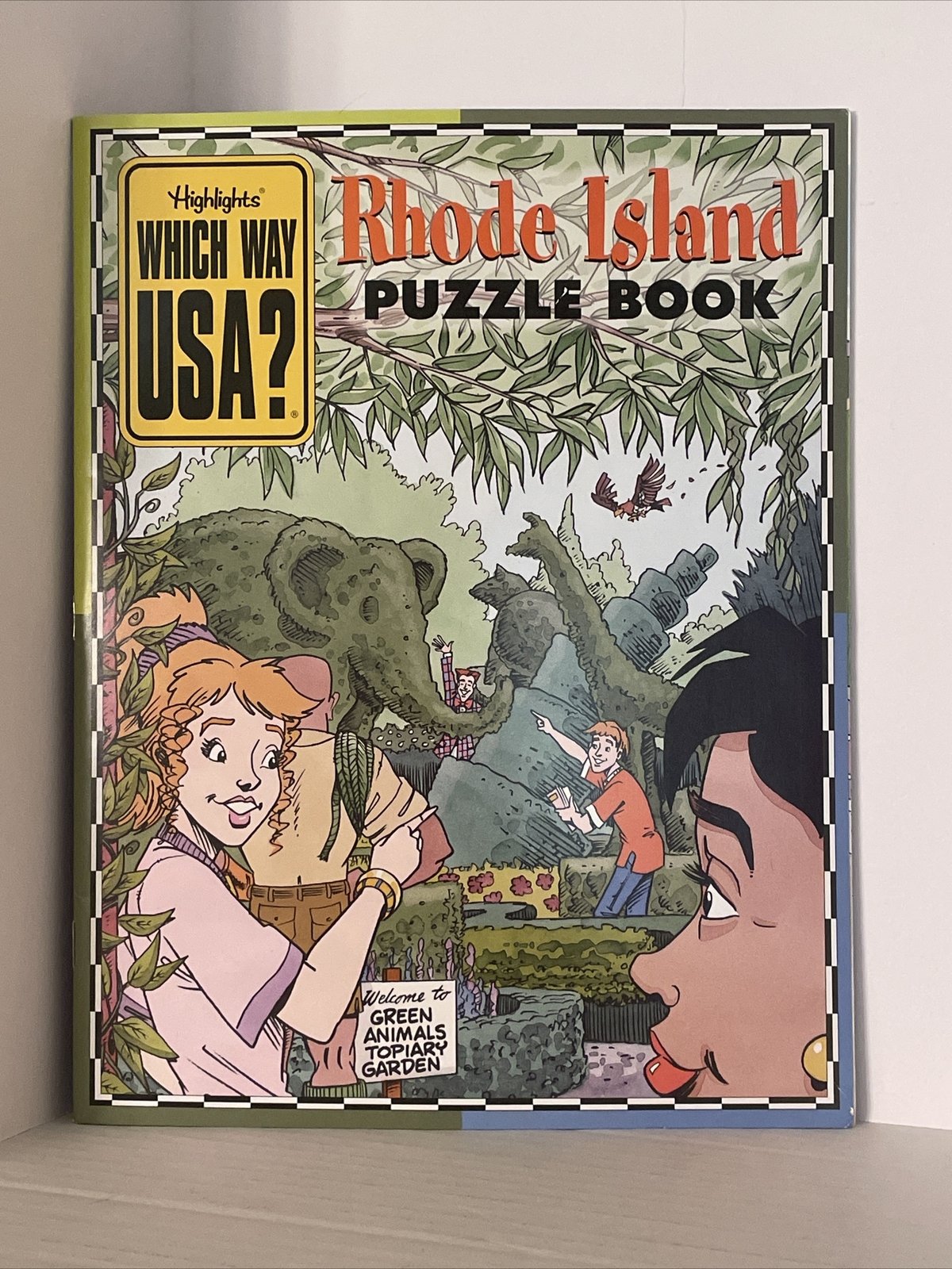 Which Way Usa Rhode Island Puzzle Book Highlights Unused