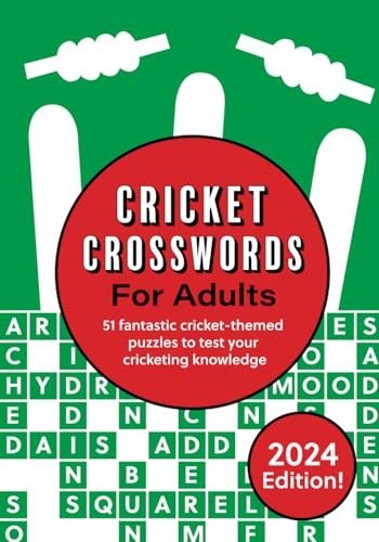 Cricket Crosswords for Adults: 50 fantastic cricket-themed … by Media, Clarity