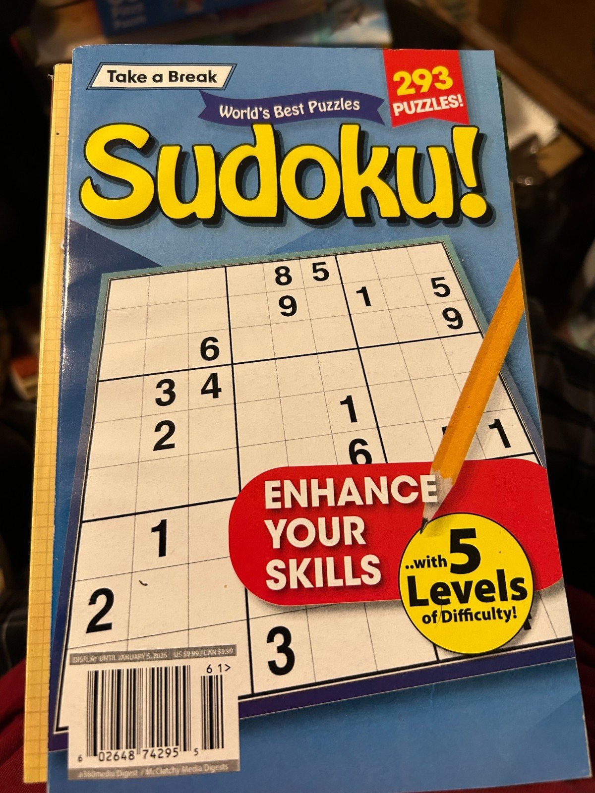 Dell Kappa PennyPress Take A Break Crossword Sodoku Woodsearch Codewords Lot