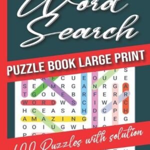 Word Search Puzzle Books Large Print: Word Search Puzzle Books for adults, Words