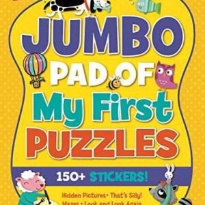 Jumbo Pad of My First Puzzles (Highlights Jumbo Books & - Paperback - Good r