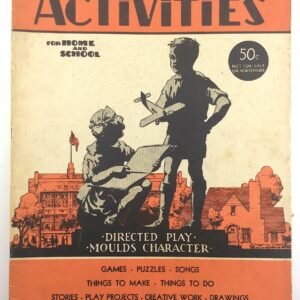 Children Activities 1941 Games Puzzles Sons Stories Drawing Kids Book N212