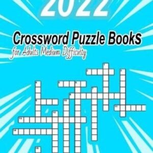 Pop-123 Crossword Puzzle Books for Adults Medium Difficu (Paperback) (UK IMPORT)