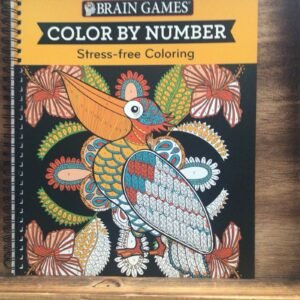 Brain Games - Color by Number: 27 Pages/New