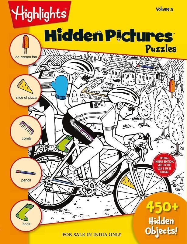 Hidden Picture Puzzles Volume 3 (Enlish) – Brand New by Highlights Paperback Bra