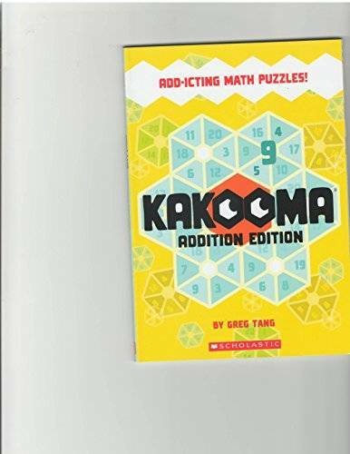 Kakooma – Addition Edition – Add-icting Math Puzzles – Paperback – GOOD