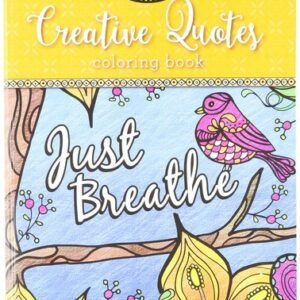 CRA-Z-Art Timeless Creations Adult Coloring Books: Creative Quotes Coloring ...