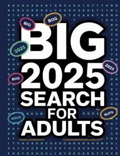 Laura Bidden 2025 Word Search for Adults Large Print Activity Book (Paperback)