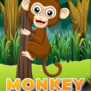 Monkey coloring book for Kids: Kids Coloring Book with 30 Unique Pages to Color