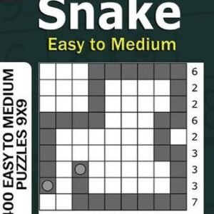 Snake puzzle book for Adults: 400 Easy to Medium Puzzles 9x9 (Volume 14) by Alen