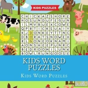 KIDS WORD PUZZLES: LARGE PRINT BIG BOOK OF WORD PUZZLES **BRAND NEW**