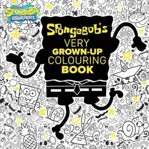 SpongeBob: Adult Colouring Book (Nickelodeon) Paperback Book