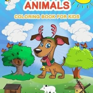 Cute Animals Coloring Book for Kids: An Imaginative Coloring Adventure with Ador