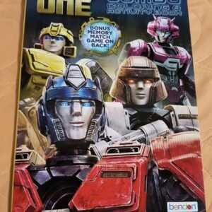 Transformers One Jumbo Coloring & Activity Book Tear & Share Pages 🆕 Free Ship!