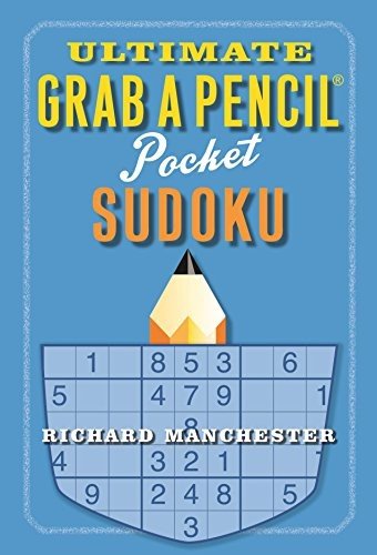 ULTIMATE GRAB A PENCIL POCKET SUDOKU By Richard Manchester *Excellent Condition*
