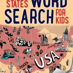 United States Word Search For Kids: Learn American States, Cities & Landmarks -