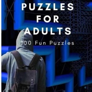Maze Puzzles For Adults: 100 Fun Puzzles, 8,5*11 by Funny Book Publishing Paperb