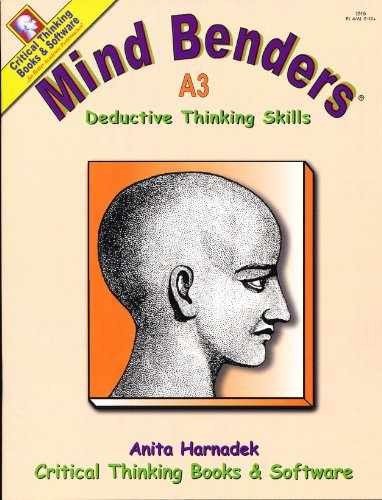 Mind Benders Grades 3-6+ Book A3: Deductive – Paperback, by Harnadek – Good