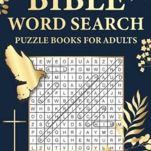 Bible Word Search Puzzle Books for Adults: 100 Extra Large Bible Word Search Puz