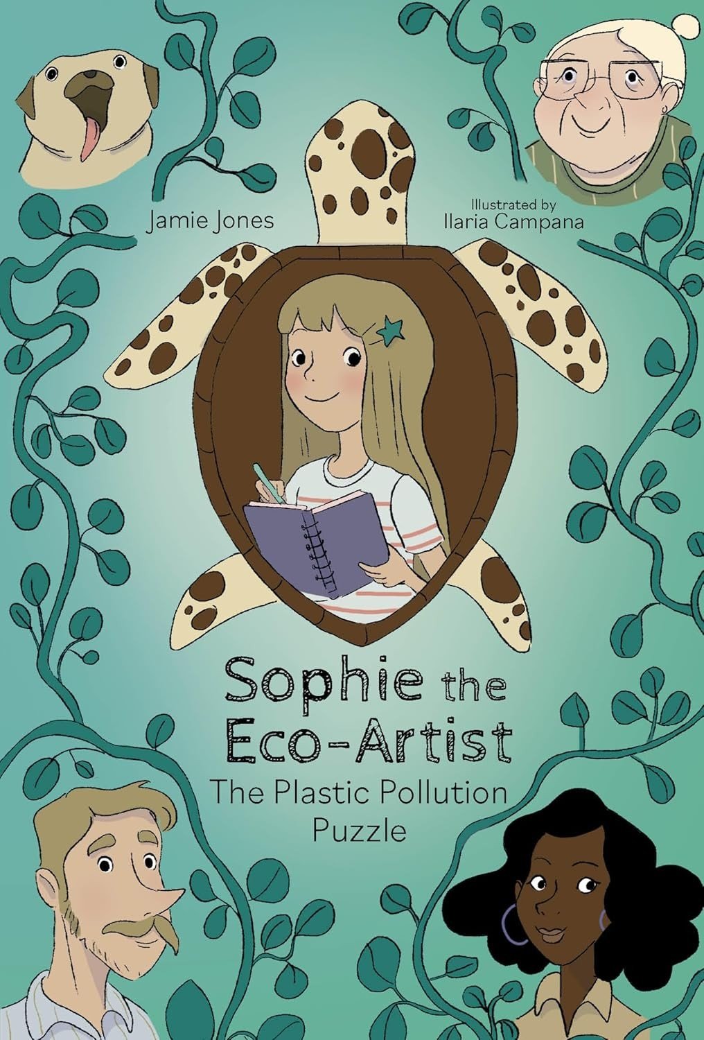 Sophie the Eco-Artist: The Plastic Pollution Puzzle Paperback by Jamie Jones