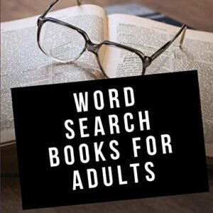 WORD SEARCH BOOKS FOR ADULTS: LARGE PRINT EVERYDAY WORD By Jason T. Laursen NEW