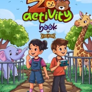 Totally Awesome Zoo Activity Book For Kids: Animal Puzzles, ...