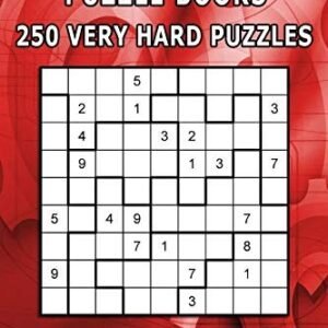 JIGSAW SUDOKU PUZZLE BOOKS - 250 VERY HARD PUZZLES VOLUME By Christian Demarco