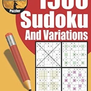 1500 Hard to Extreme Sudoku Puzzles & Variations for Adults: Sudo