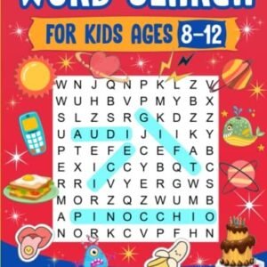 Word Search Book for Kids Ages 8-12: 100+ Word Search Puzzles Bo