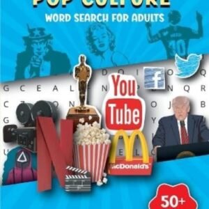 Laura Bidden Pop Culture Word Search Book for Adults (Paperback) (UK IMPORT)