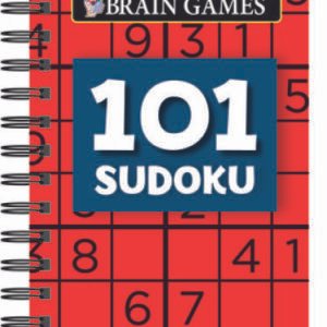 Brain GamesÂ® Mini - 101 Sudoku - Spiral-bound - ACCEPTABLE