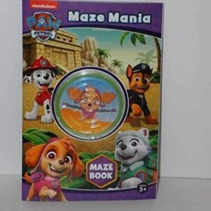 Paw Patrol Maze Mania - Maze Book - Paperback, by unknown author - Acceptable