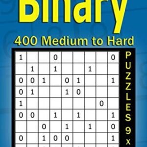 Binary puzzle books for Adults: 400 Medi... by Gurin, Alena Paperback / softback
