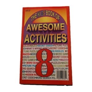 Activity books for 8 Years And Up. Puzzles And Fun Activities.