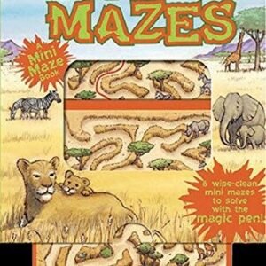 Mini Magic Mazes: Safari Mazes (Magic Color Books)