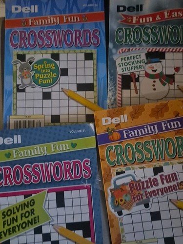 Family Fun or Fun & Easy Variety Pack 3 ct Crossword Puzzle Books
