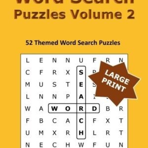 WORD SEARCH PUZZLES VOLUME 2: 52 THEMED WORD SEARCH By Pogue Publishing NEW