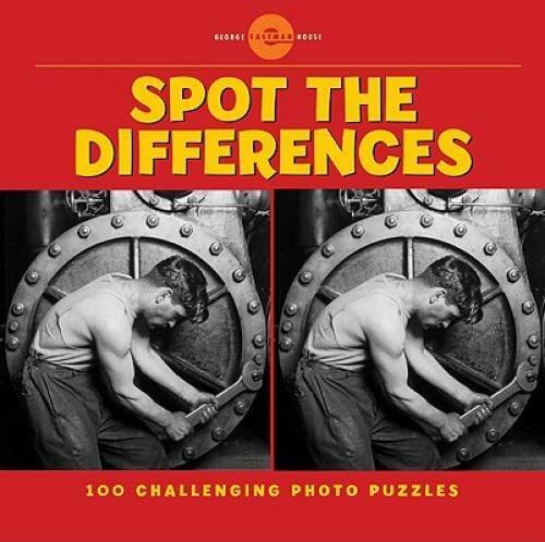 Spot the Differences: 100 Challenging Photo Puzzles – Paperback – GOOD