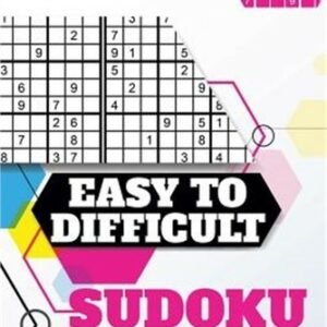 Easy to Difficult Sudoku Large Print Puzzle Books for Adults (Paperback or Softb