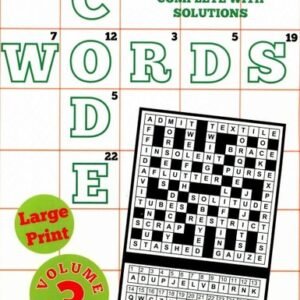 Code Words : 100 Puzzles, Complete With Solutions, Paperback by Clarity Media...
