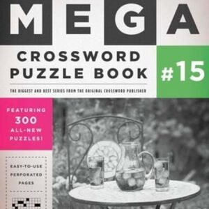 Simon & Schuster Mega Crossword Puzzle Book #15 by John M Samson: Used