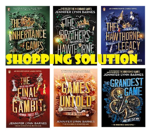 THE INHERITANCE GAMES 1-3 Book Bundle Young Adult Mystery Teen Paperback Series