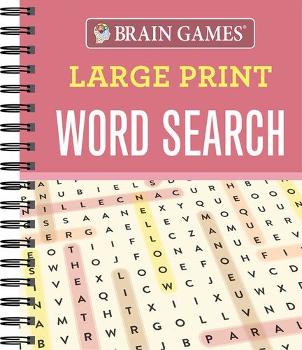 Brain Games Large Print Word Search