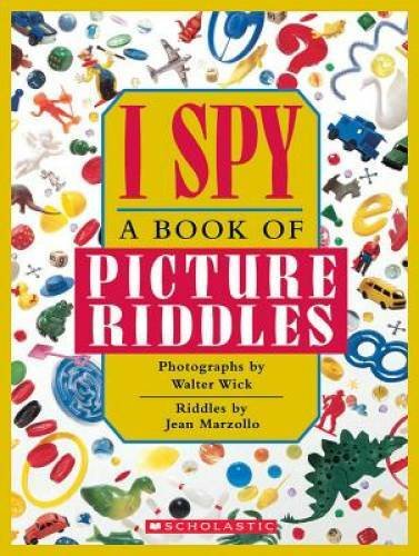 I Spy: A Book of Picture Riddles – Hardcover By Jean Marzollo – VERY GOOD