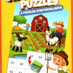Activity Books for Kids: Sticker Puzzles 2025 -Farm