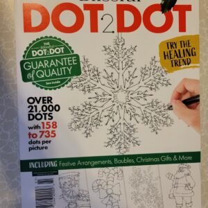 Blissful Dot 2 Dot Large Print Puzzles - Double Issue-21,000+ Dots - Easy Read