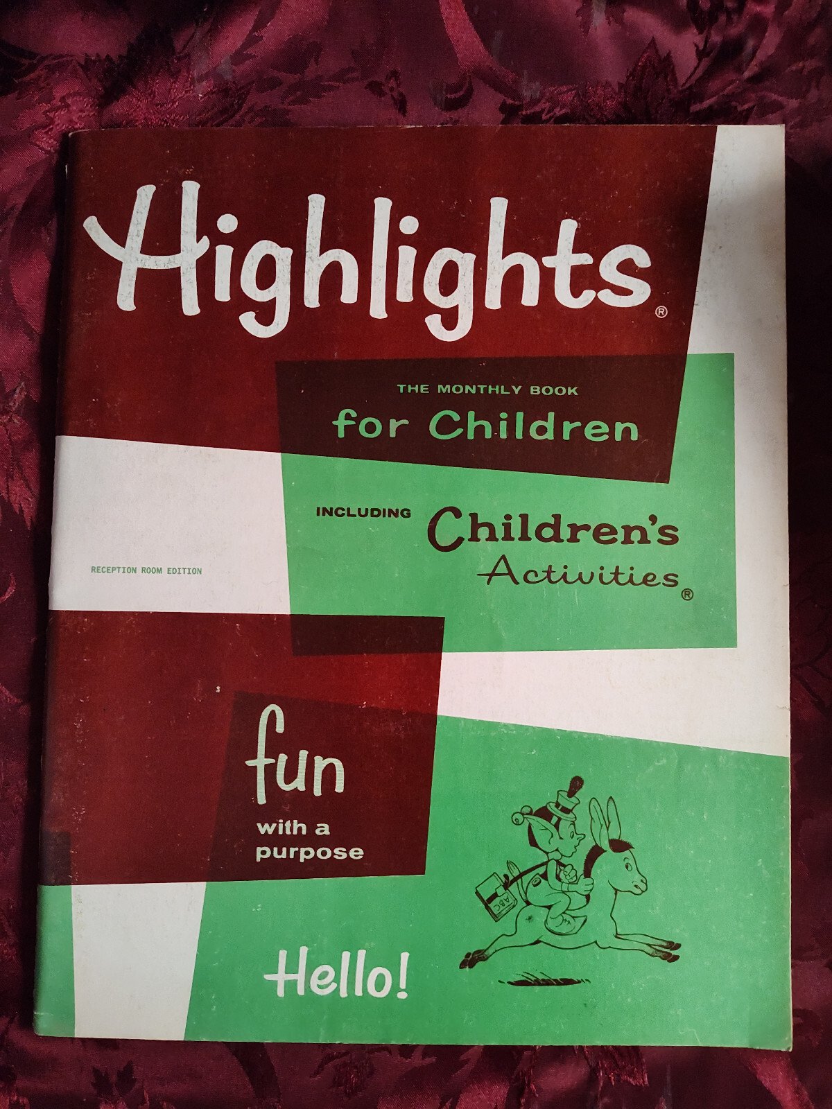 Rare HIGHLIGHTS Children’s magazine August-September 1977 Activities Puzzles!