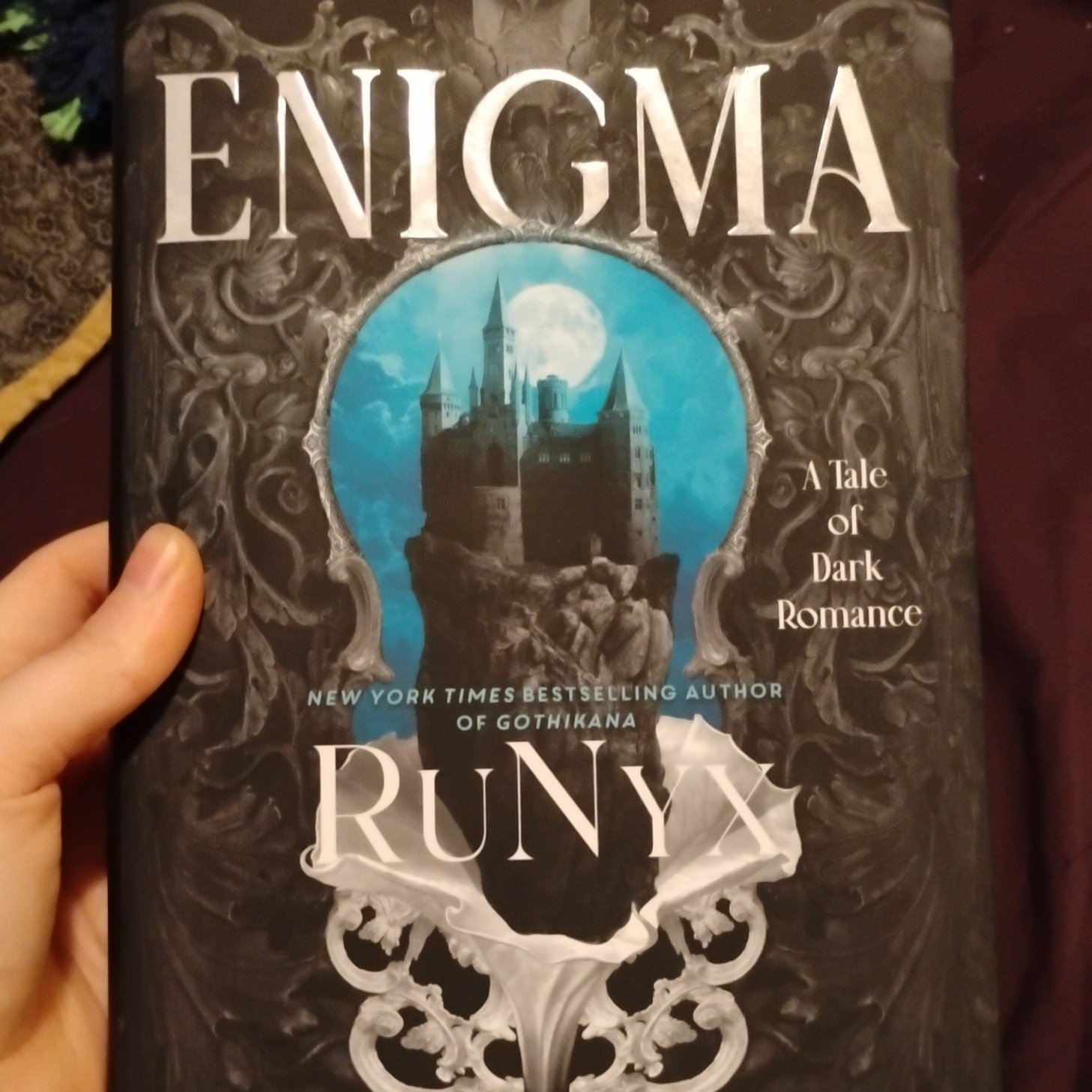 Enigma by RuNyx English Hardcover Dark Romance Gothic Novel Book